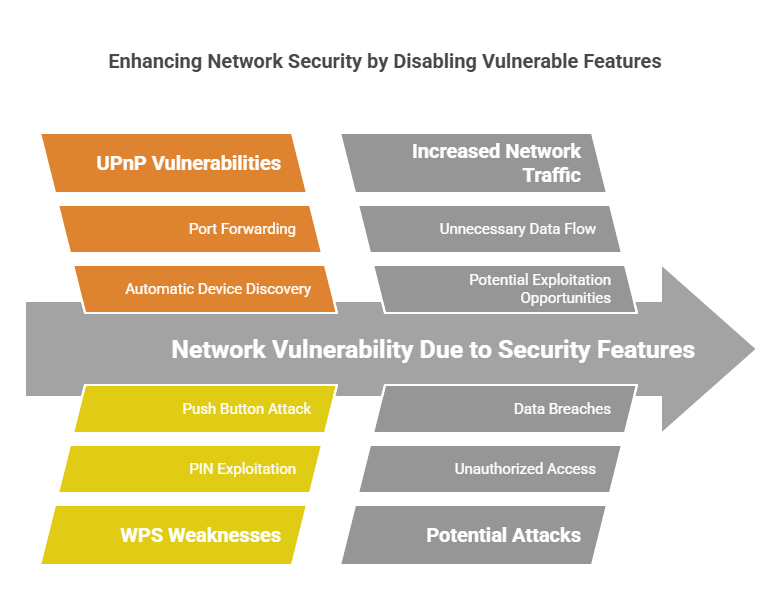 Disable Features That Compromise Security